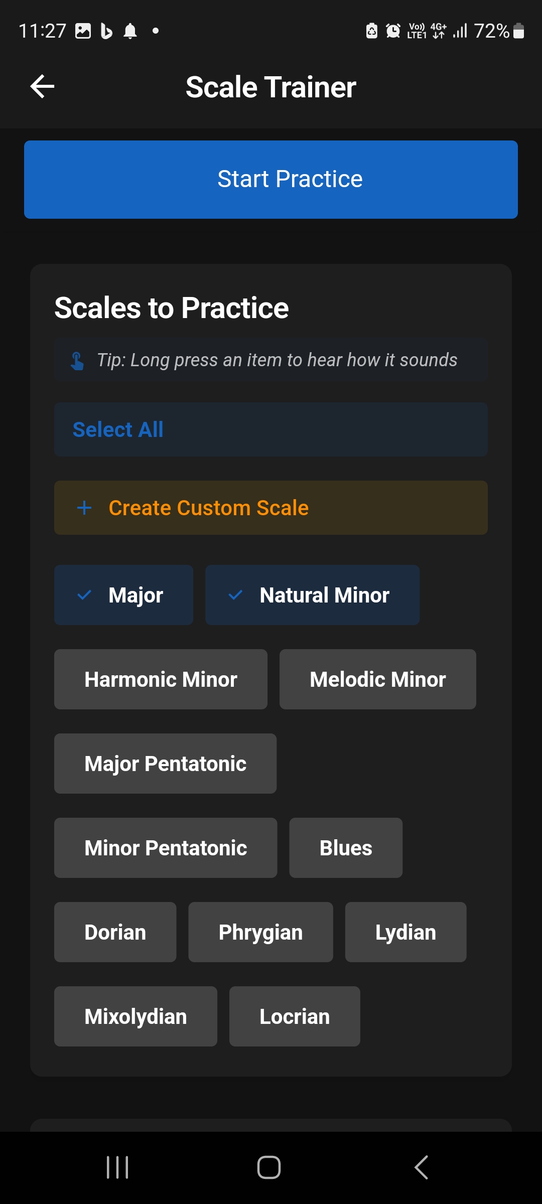 Select Items